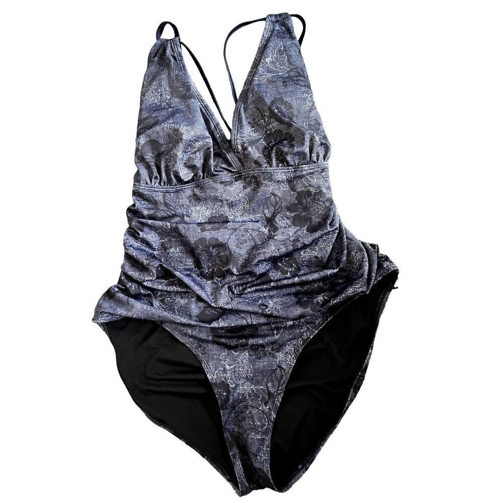 Joe Fresh Floral One Piece Swimsuit XL